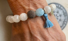 Load image into Gallery viewer, Moonstone + Aquamarine