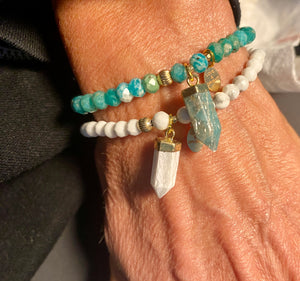 Petite Crystal Point Bracelet