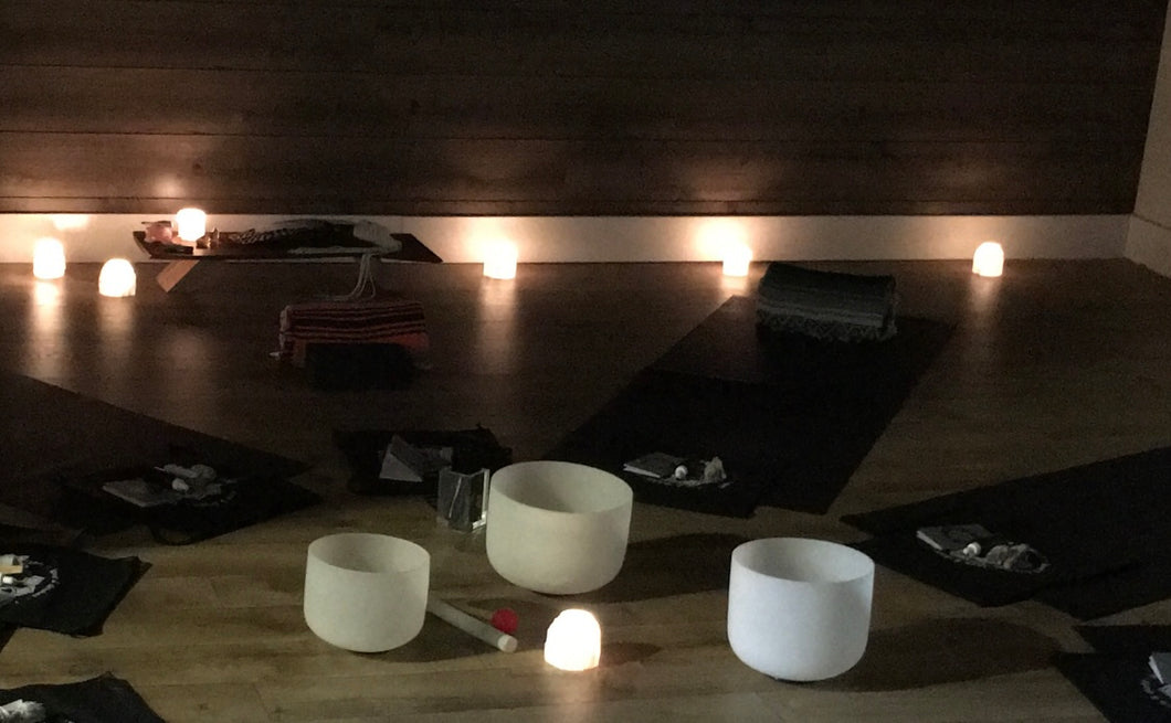 Guided Meditation + Sound Bath  And love & drishti POP UP SHOP Saturday, 9.27.2025 9:30 am