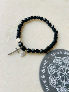 CZ Cross bracelet
