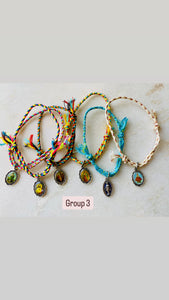Set of six Devotional bracelets