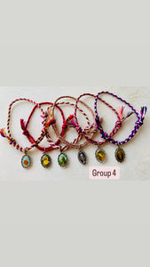 Set of six Devotional bracelets