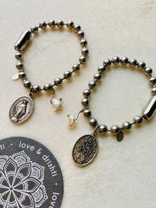 Miraculous Medallion ball chain bracelet