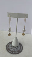Rose Spiral Earrings