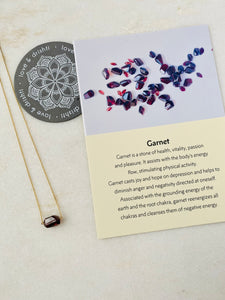 Garnet Pendant