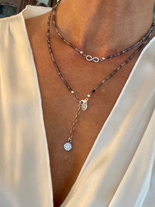 Infinity Wrap | Iolite | silver
