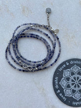 Load image into Gallery viewer, Infinity Wrap | Iolite | silver
