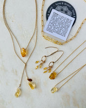 Load image into Gallery viewer, Citrine Pendant | petite

