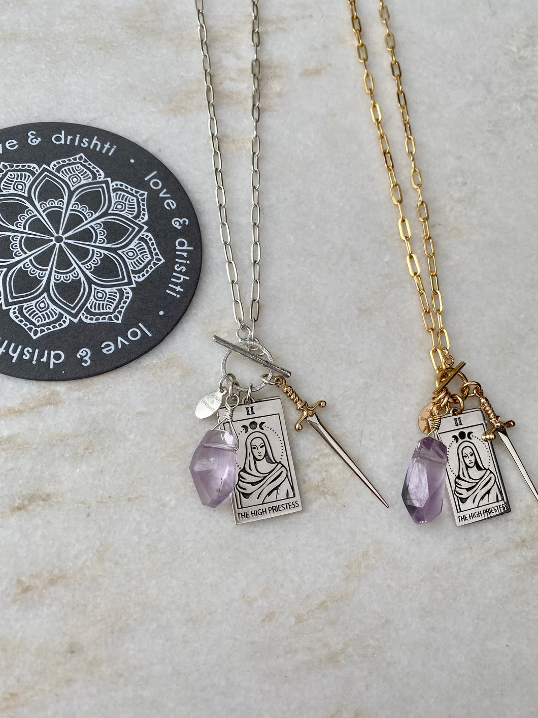 High Priestess Tarot | silver