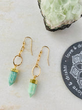 Load image into Gallery viewer, Amazonite Point | Earrings
