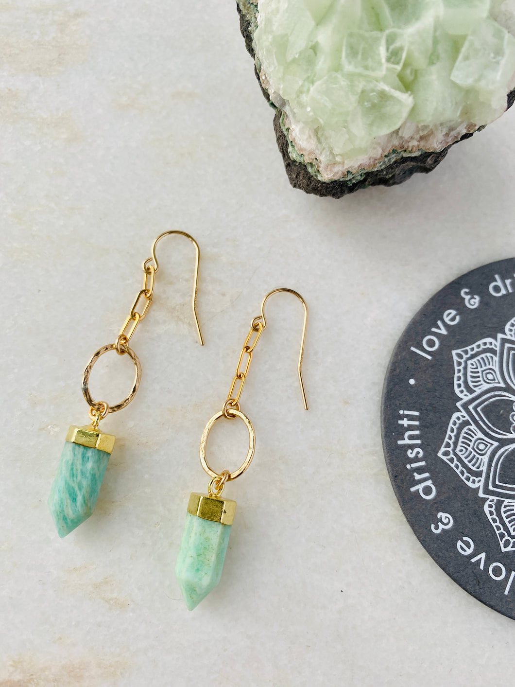 Amazonite Point | Earrings