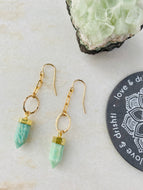 Amazonite Point | Earrings