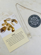 Citrine Pendant | silver