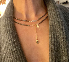 Load image into Gallery viewer, Infinity Wrap | Pyrite | gold

