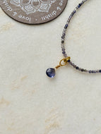 Astrea Pendant | Iolite