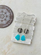 Amazonite Sun Earrings