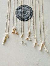 Load image into Gallery viewer, White Coral Pendant | petite
